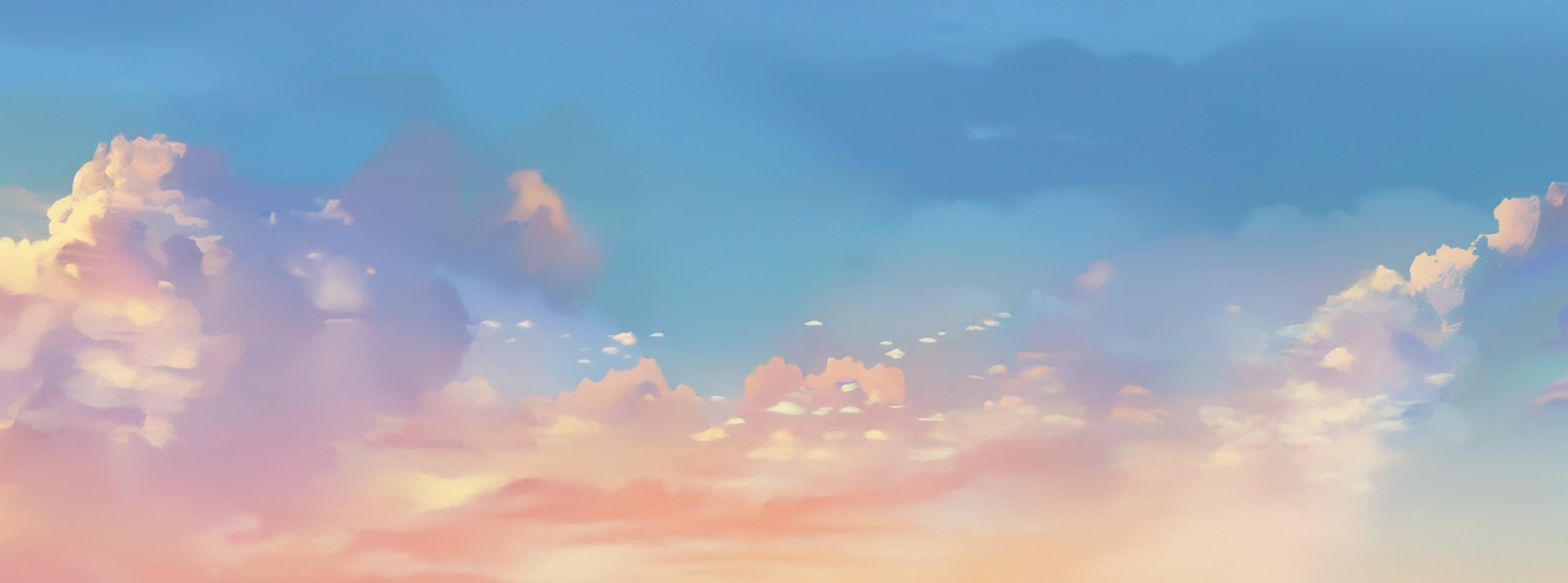 Ciel et nuages — calque lointain