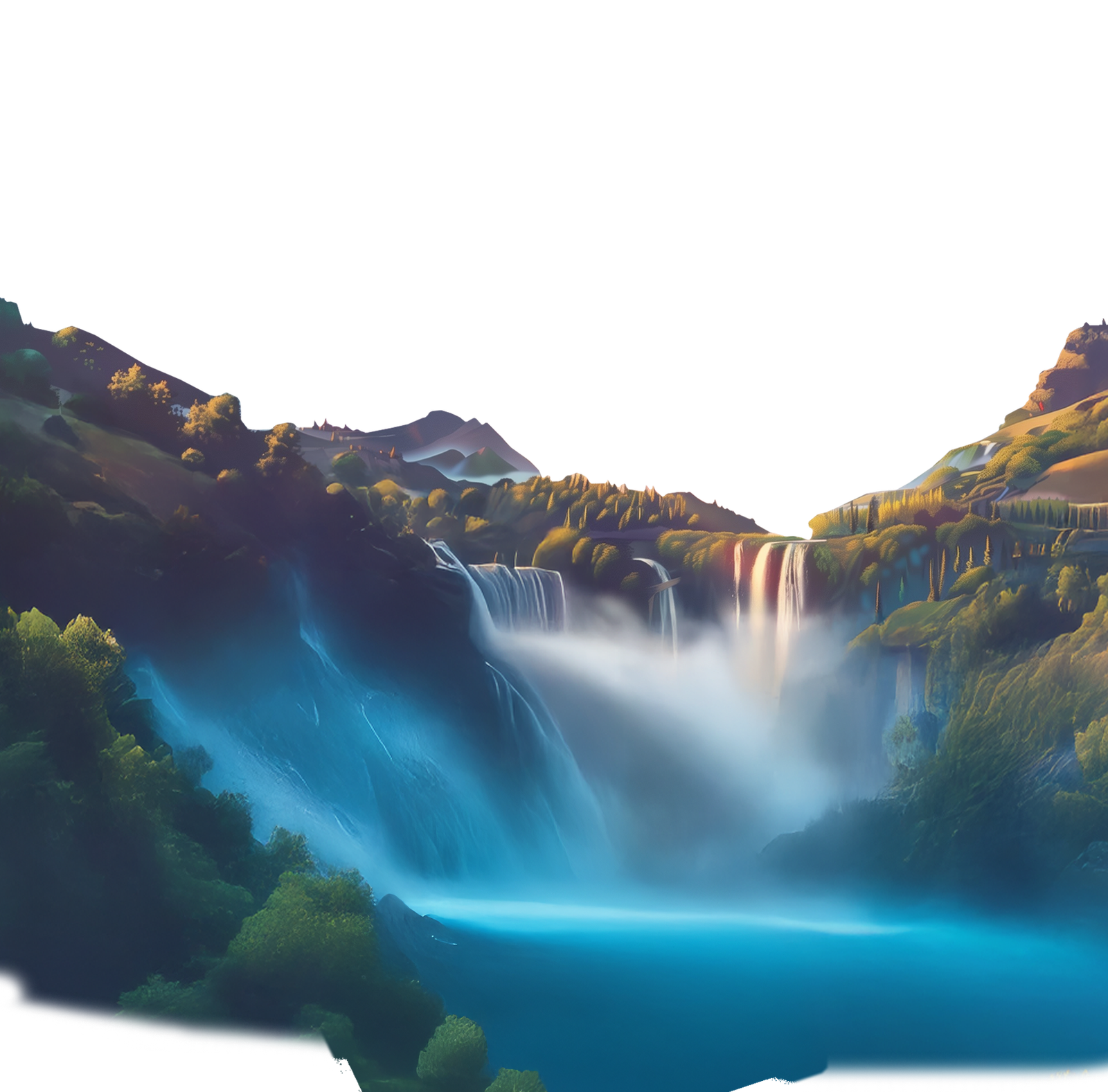 Plaines et cascades — calque 3